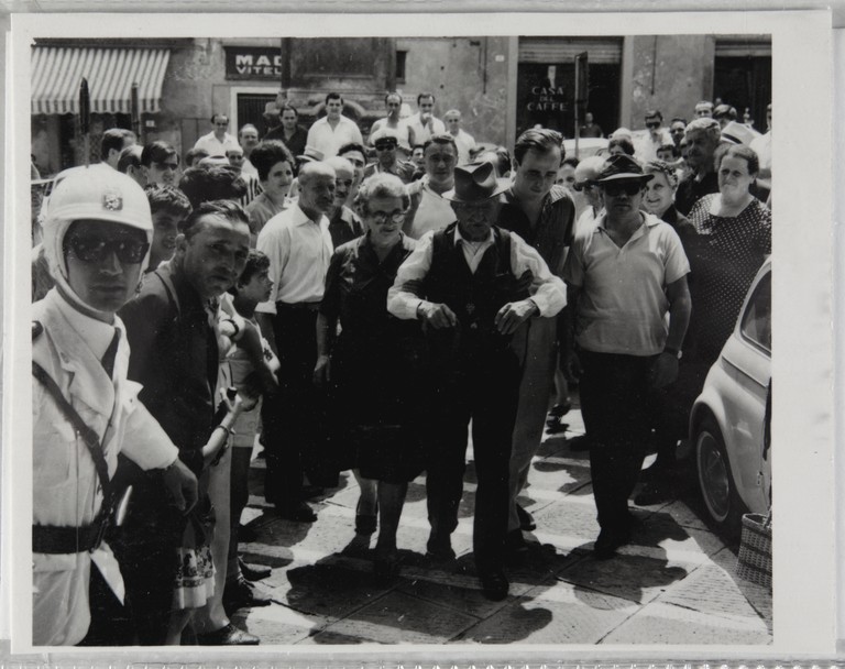 Poggibonsi, 18-19 luglio 1964, XX° anniversario della liberazione e conferimento ad Alcide Cervi della cittadinanza onoraria.